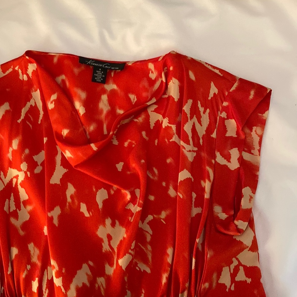 Kenneth Cole cowl neck dress